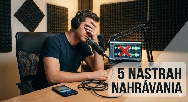 5 chýb, ktorým sa vyhnite pri nahrávaní